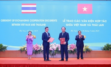  Việt Nam – Thái Lan nâng cấp quan hệ lên Đối tác Chiến lược toàn diện